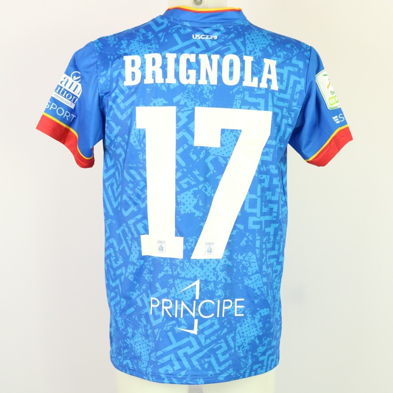 Maglia Brignola unwashed Catanzaro vs Brescia, Christmas Match 2022