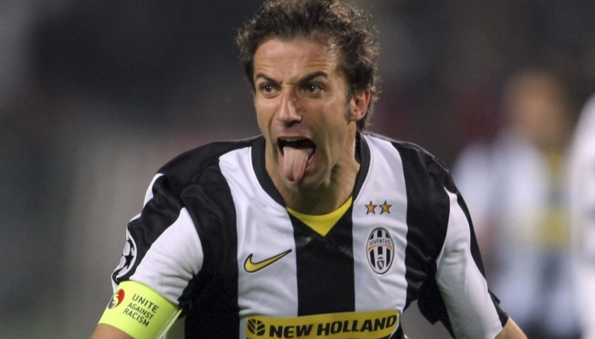 Del Piero's Match-Issued Juventus Shirt, 2008/09 UCL 