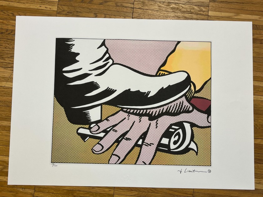 Roy Lichtenstein Signed Offset Lithograph