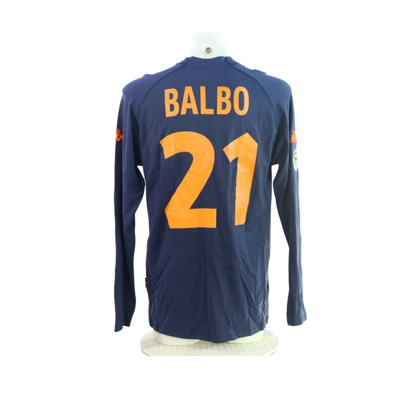 Balbo's Roma Match-Issued Shirt, 2000/01