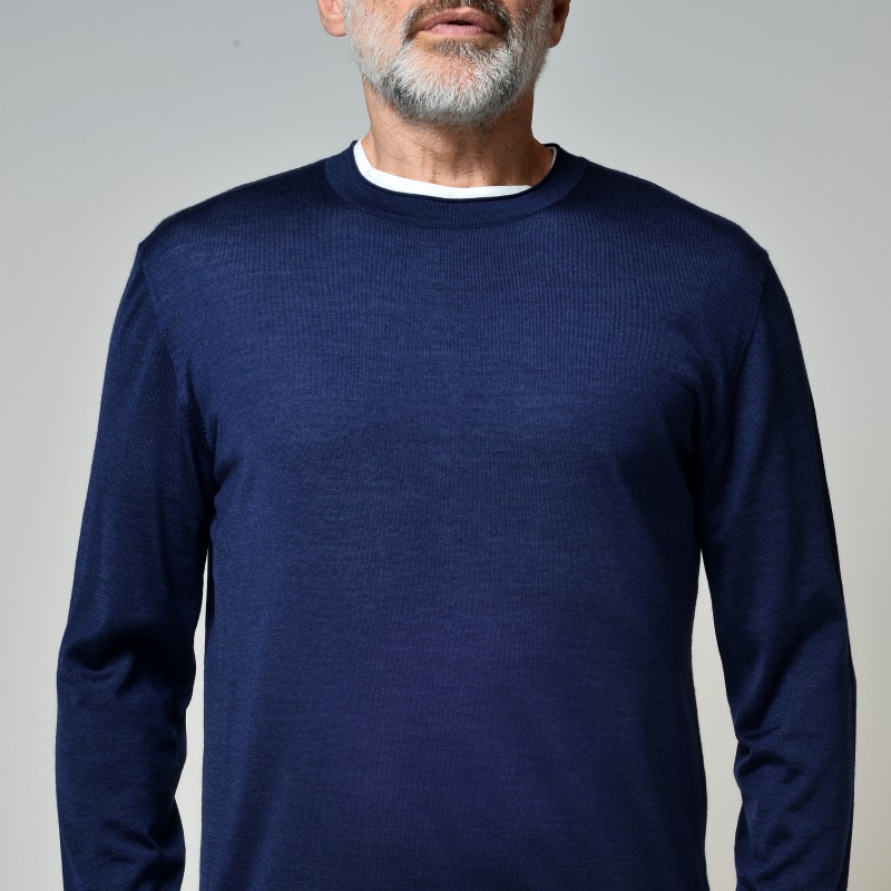 Brunello Cucinelli Men's Cashmere and Silk Sweater