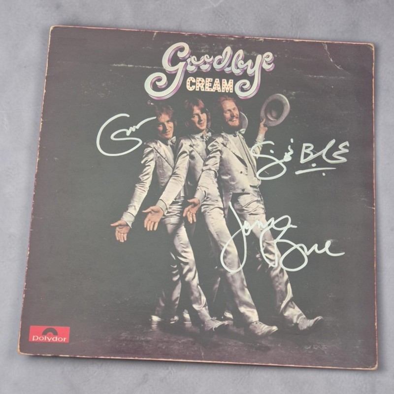 Cream Signed Goodbye Vinyl LP