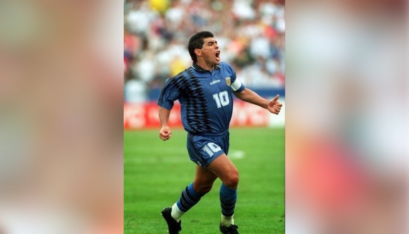 Maradona's Official Argentina Signed Shirt, 1994