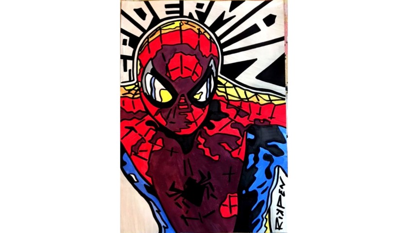 "Spider Man" Original Board by Riccardo Penati