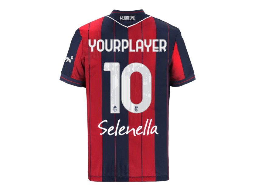 Your Favorite Bologna Football Player's 2025/26 Shirt, Signed with Personalised Dedication 