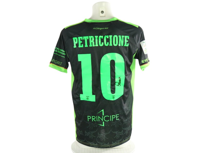 Petriccione's Signed Unwashed Shirt, Virtus Entella vs Catanzaro 2026