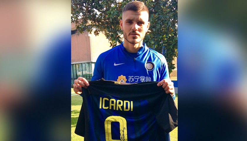 Official Icardi 2016/17 Inter Shirt, Signed 