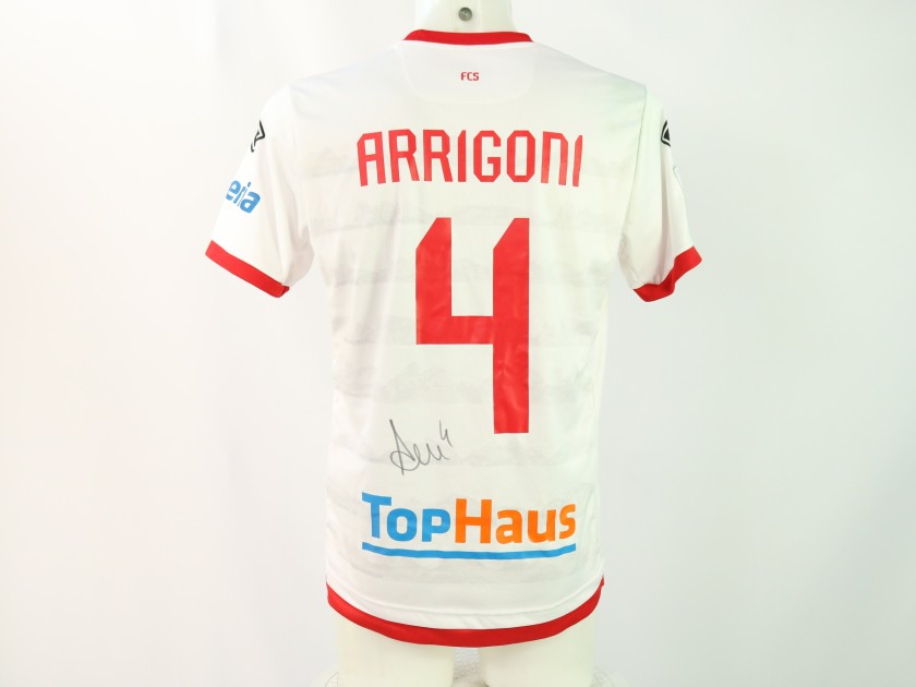 Arrigoni's Signed Unwashed Shirt, Sudtirol vs Cremonese 2024