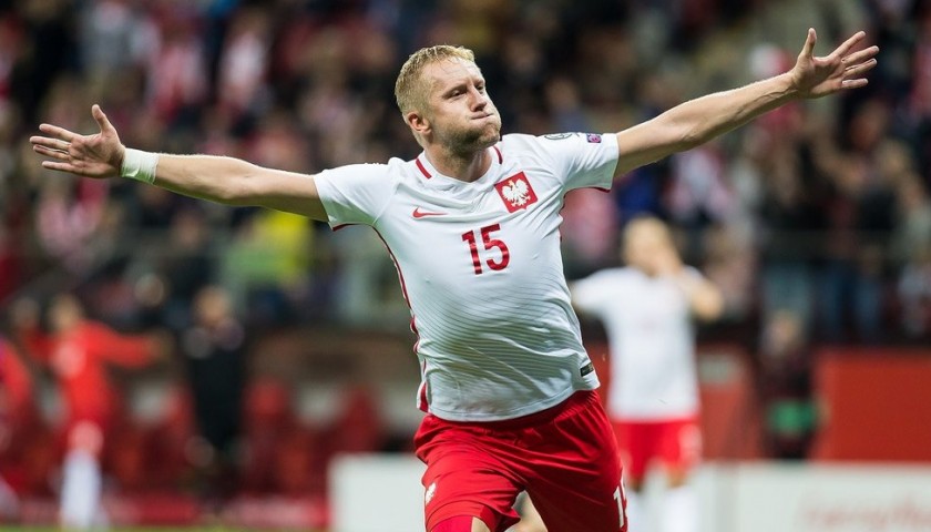 Glik's Poland Signed Match Issued Shirt