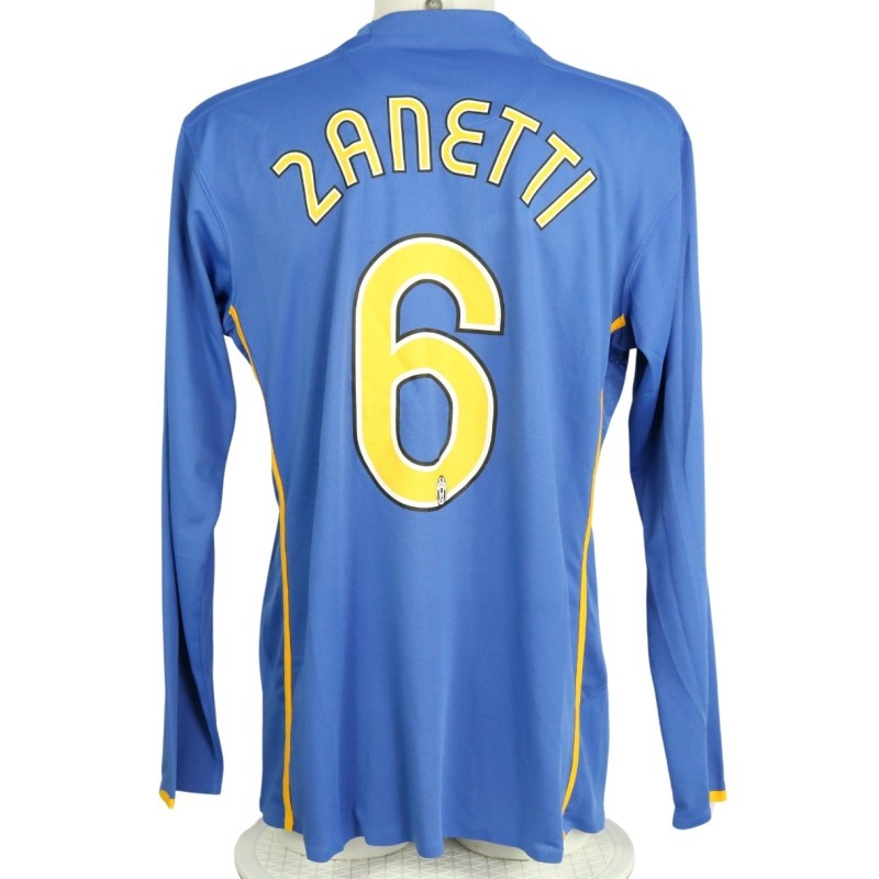 Zanetti's Juventus Match Shirt, 2007/08