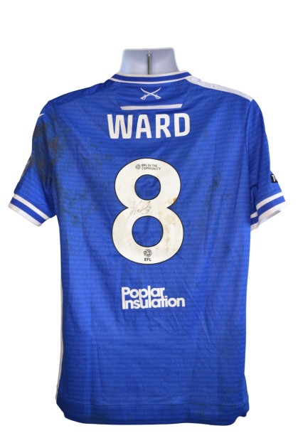 Ward's Bristol Rovers EFL Sky Bet League One Signed Match Worn Shirt, vs Cambridge 