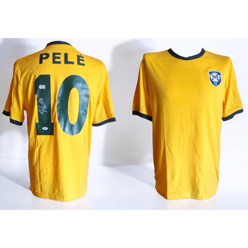 Maglia Pelé Brasile - Autografata