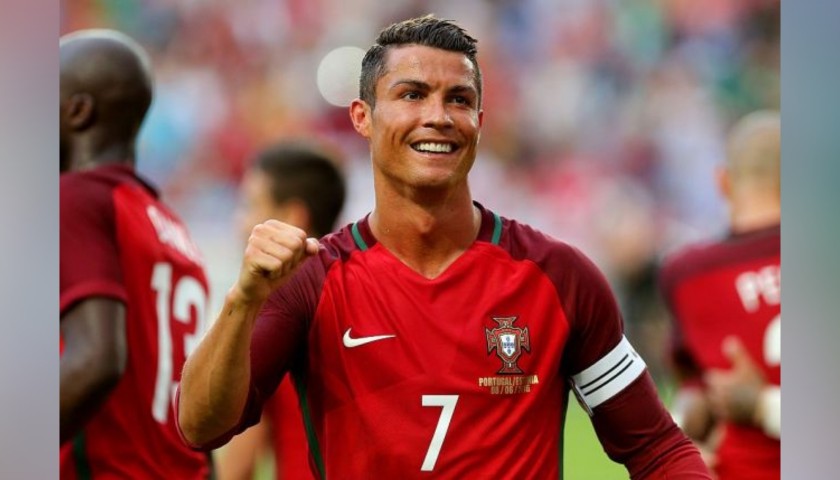 Cristiano Ronaldo's Nike Mercurial Signed Boots