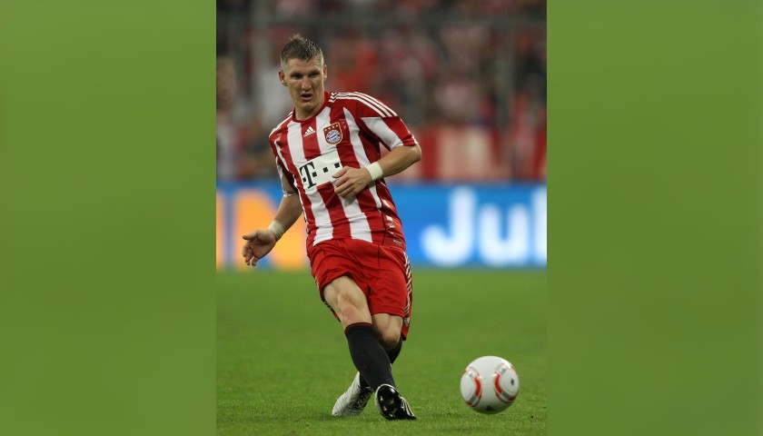 Schweinsteiger's Official Bayern Munich Signed Shirt, 2010/11