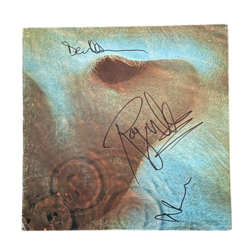 Pink Floyd Signed Meddle Vinyl LP