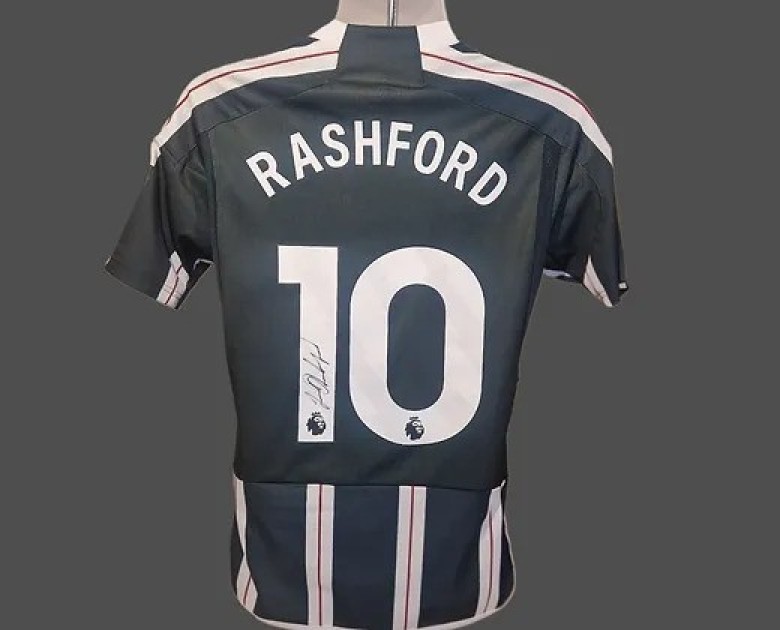 Marcus Rashford's Manchester United 2023/24 Signed Official Away Shirt