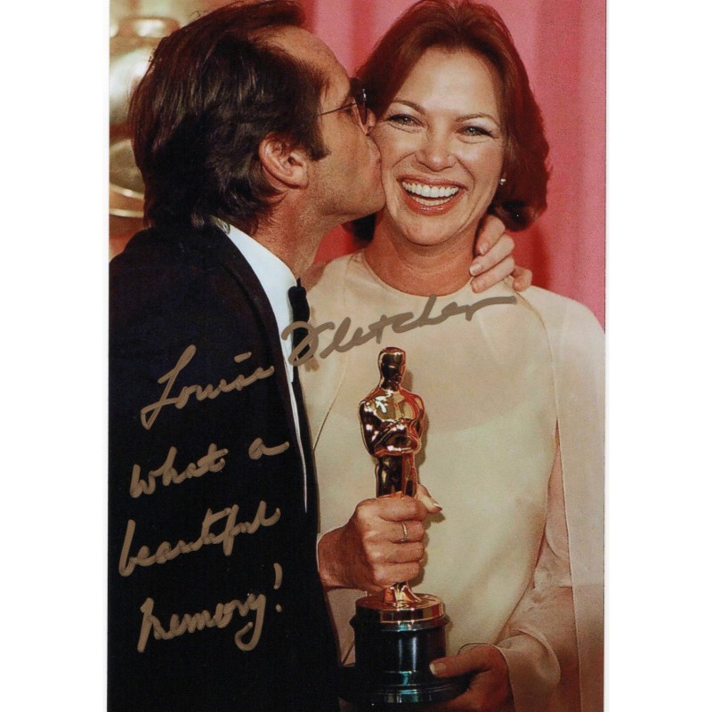 Academy Award - Photograph signed by Louise Fletcher