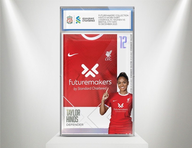 Taylor Hinds ‘Futuremakers x Liverpool FC’ Collection - Match-Worn Shirt
