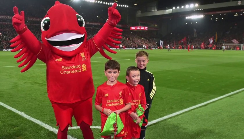 Be the Official Mascot at the LFC Foundation Legends Charity Match