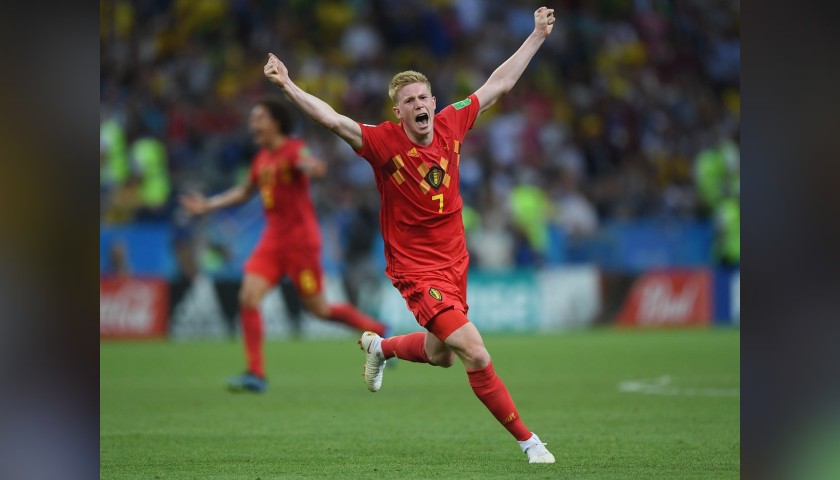 De Bruyne's Official Belgium Signed Shirt, 2018 