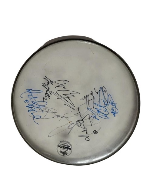 Bruce Springsteen and The E Street Band Signed Drumhead