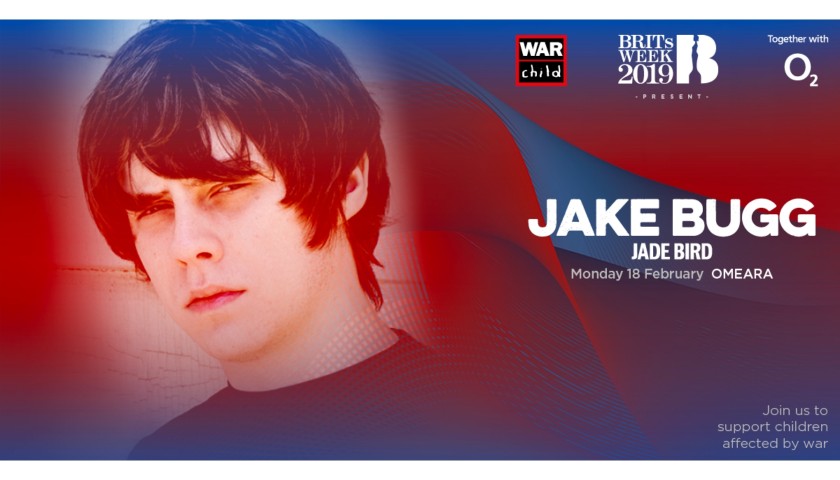 Last 2 Tickets to Jake Bugg Concert in London - Auction 1