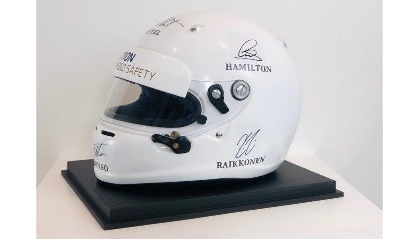 Formula 1 Champions Signed Helmet FIA