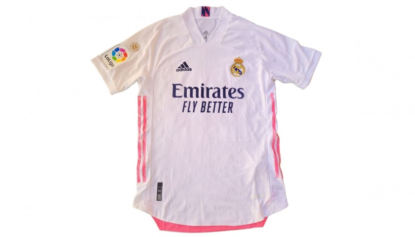 Vinicius Jr.'s Worn and Unwashed Shirt, Real Madrid-Sevilla 2021