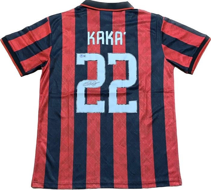 Kaka's AC Milan 1995/96 Signed Replica Shirt