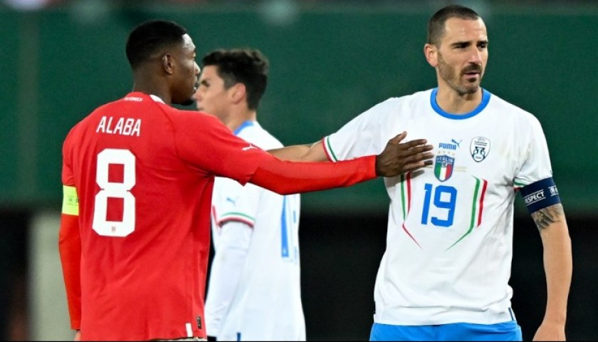 Bonucci's Match Shirt, Austria-Italy 2022