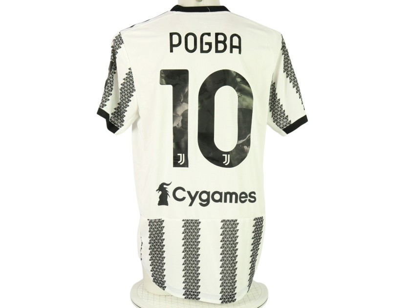 Pogba's "Jeep Avenger" Match Shirt - Juventus vs Inter, Serie A 2022/23