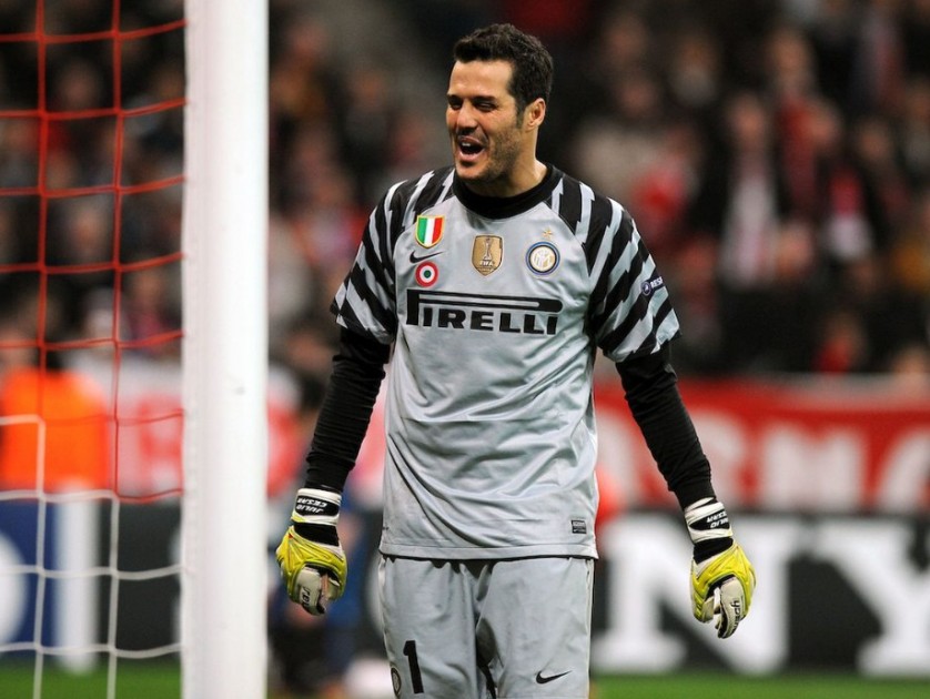 Julio Cesar's Inter Match-Issued Shirt, 2010/11