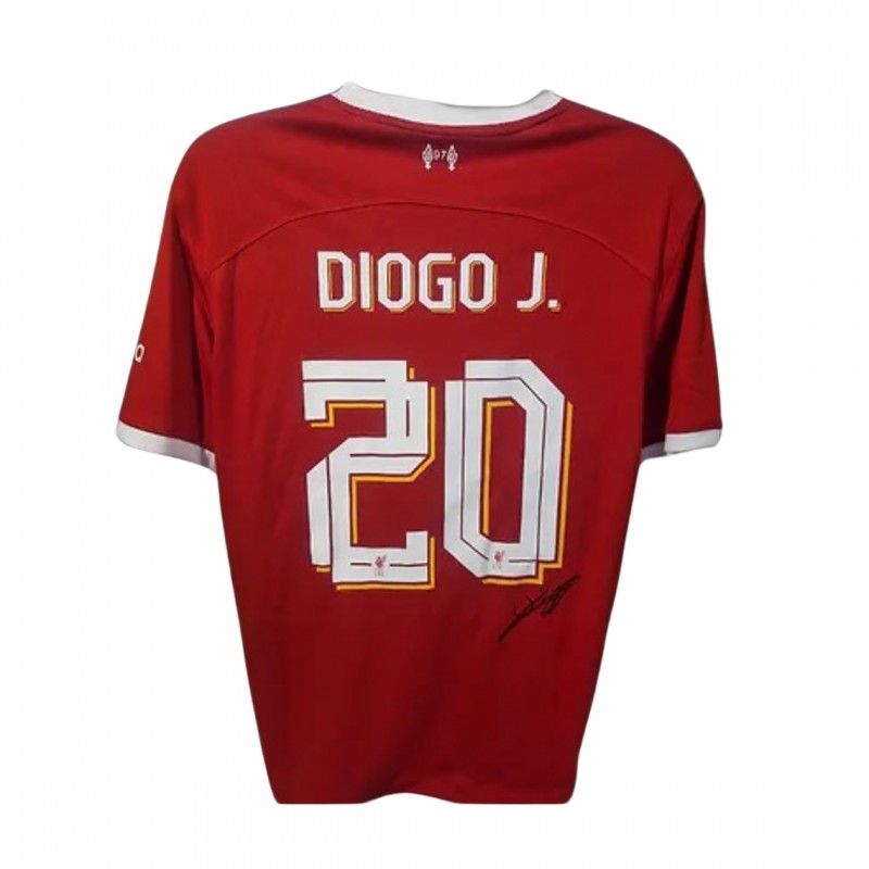Diogo Jota's Liverpool 2023/24 Signed Shirt