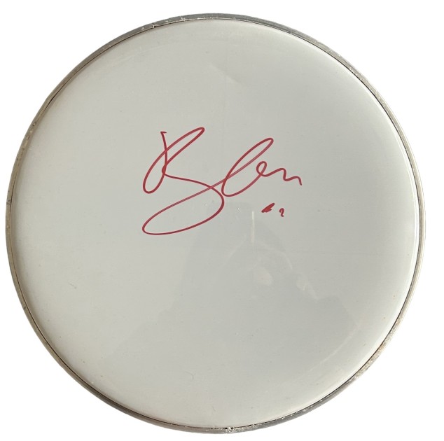 Bono Signed Drumskin