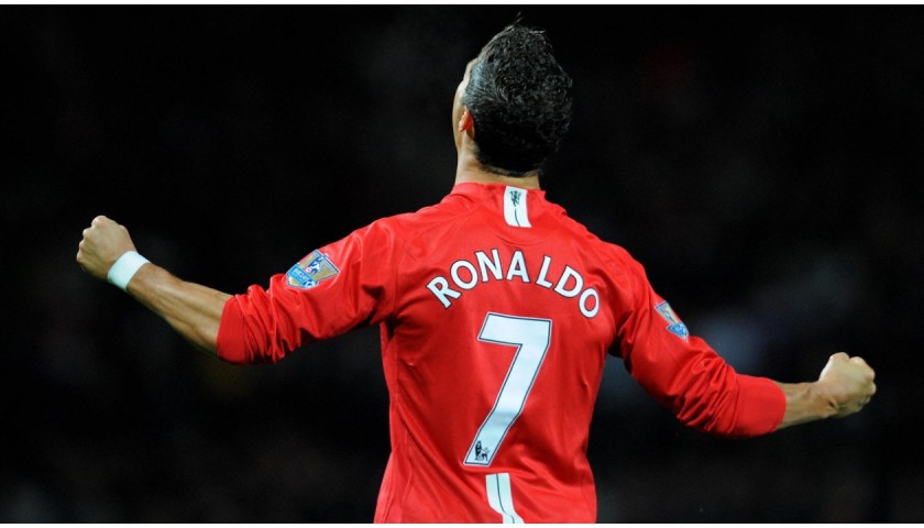 Maglia Cristiano Ronaldo Manchester United - Autografata - CharityStars