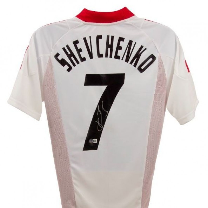 Andriy Shevchenko Signed AC Milan Shirt