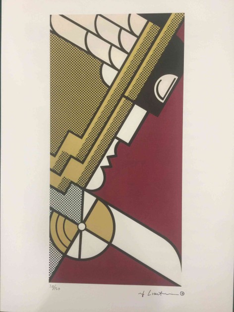 Offset lithography by Roy Lichtenstein (replica)