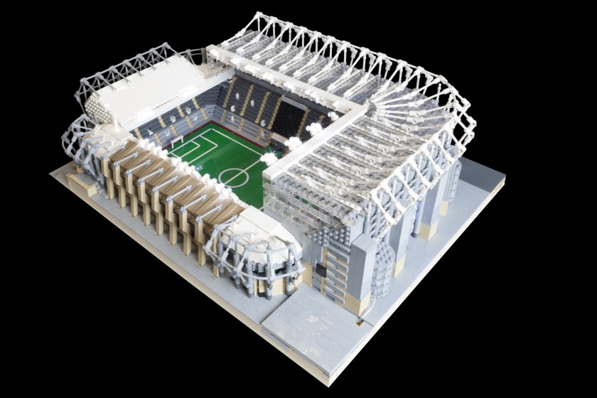 Replica of Newcastle Stadium St. James Park