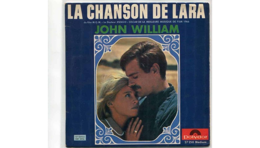 "La chanson de Lara (Doctor Zivago)" Vinyl Single - John William, 1966