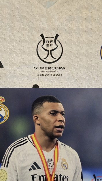 Mbappe's Signed Match-Issued Shirt, Real Madrid vs Barcelona