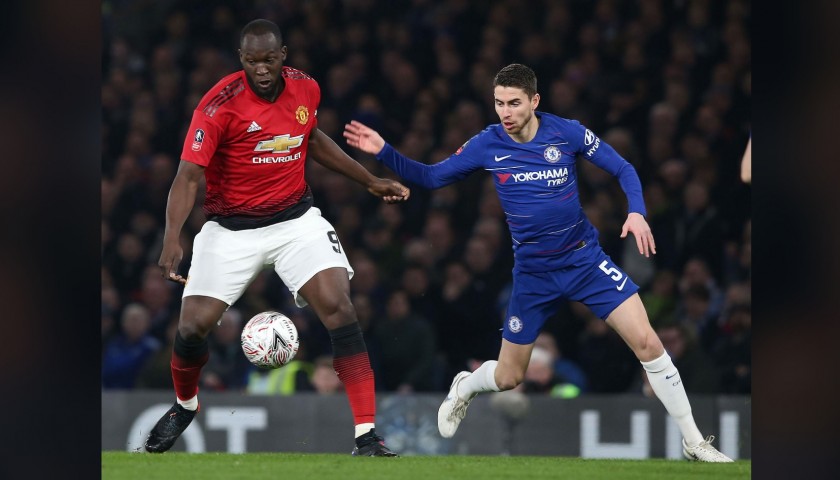 Lukaku's Match Shirt, Chelsea-Manchester United 2019