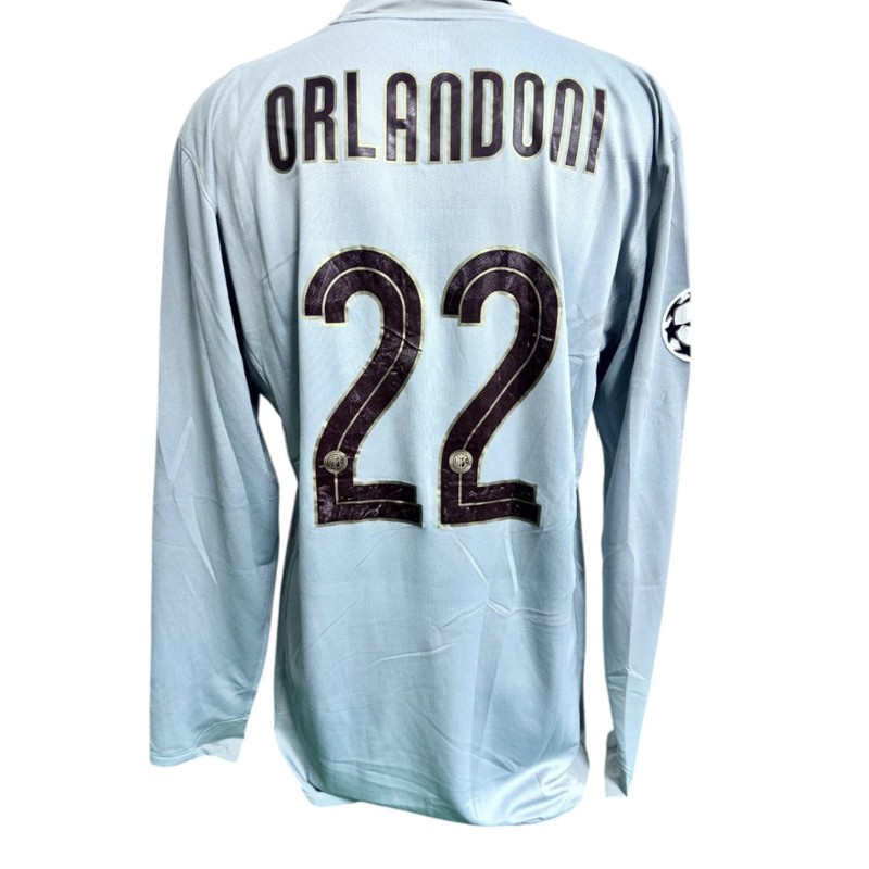 Orlandoni's Inter Match-Issued Shirt, UCL 2007/08