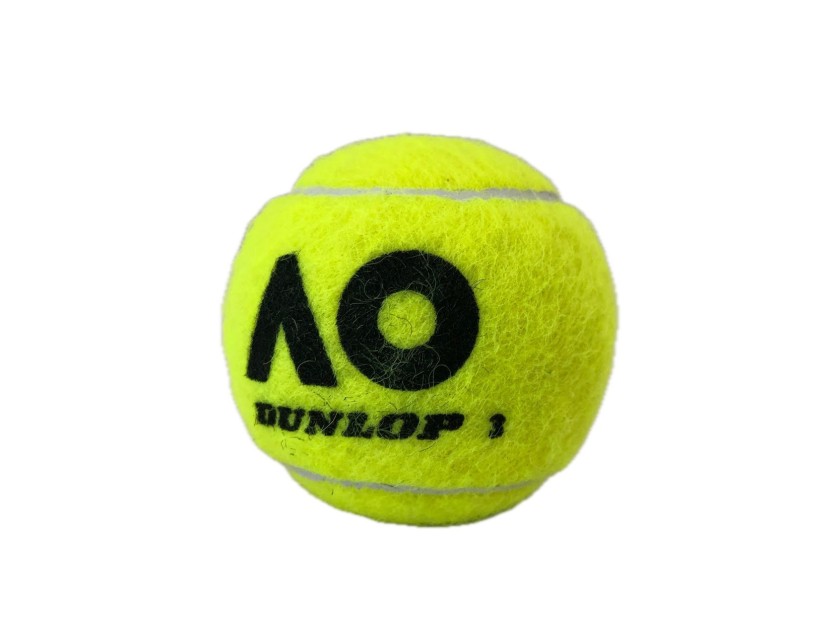 Australian Open Tennis Ball - Signed by Jannik Sinner