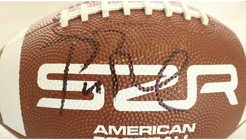 Tom Brady Signed New England Patriots Football - CharityStars