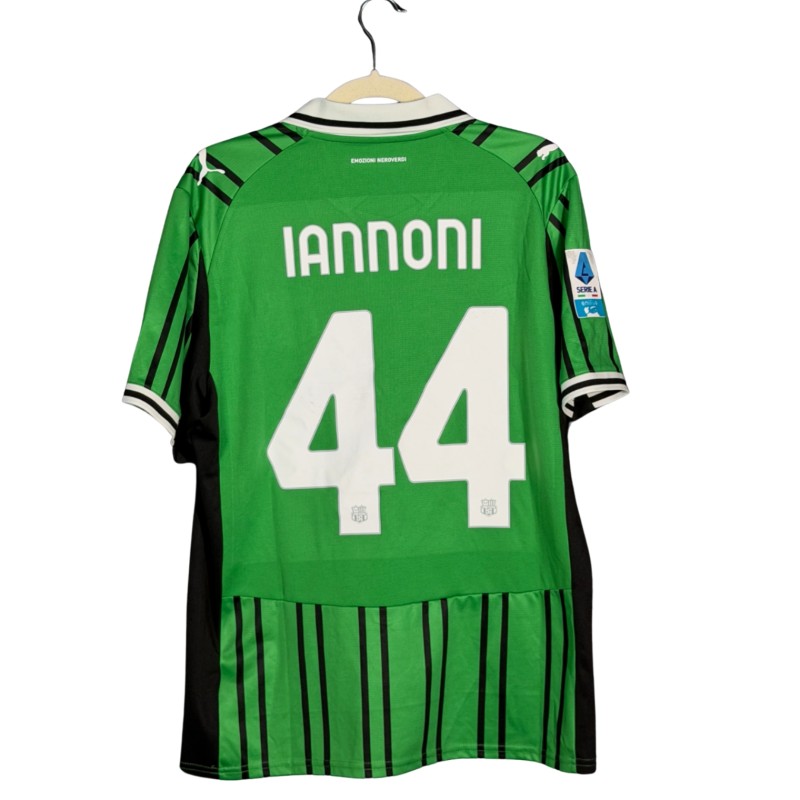 Iannoni's Unwashed Shirt, Sassuolo vs Milan 2026