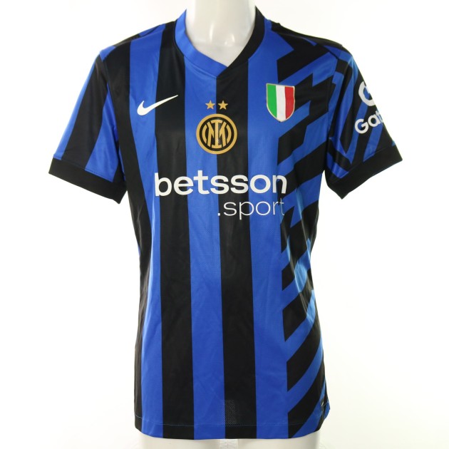 Maglia Ufficiale Lautaro Inter 2024 25 Autografata CharityStars