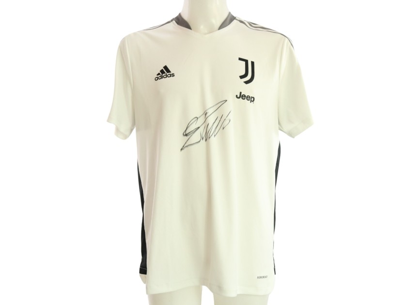Juventus Training Shirt, 2021/22 - Signed by Cristiano Ronaldo