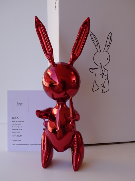 "Jeff Koons Rabbit" - Edition Studio