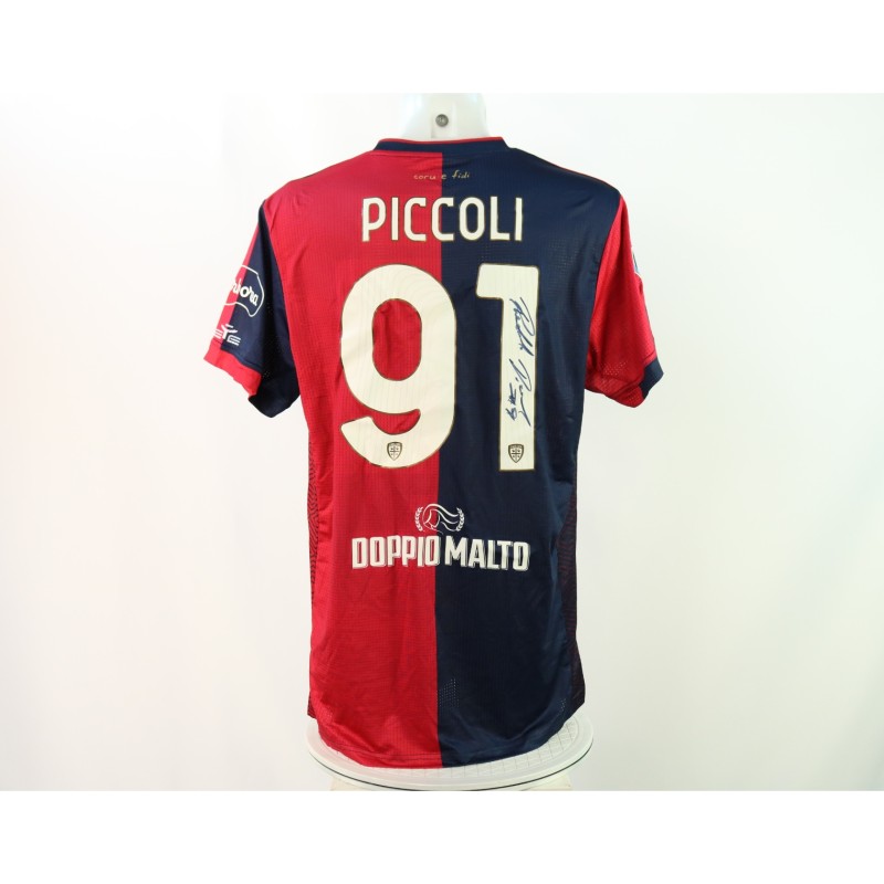 Maglia Piccoli Unwashed, Udinese vs Cagliari 2024 - Autografata