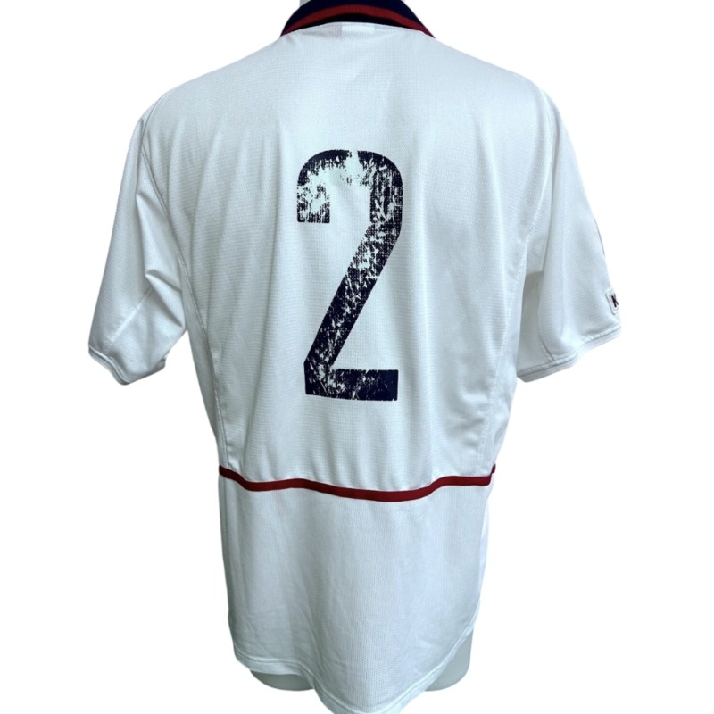 Akira's Match-Worn Shirt, Roma vs Kashima Antlers 2002
